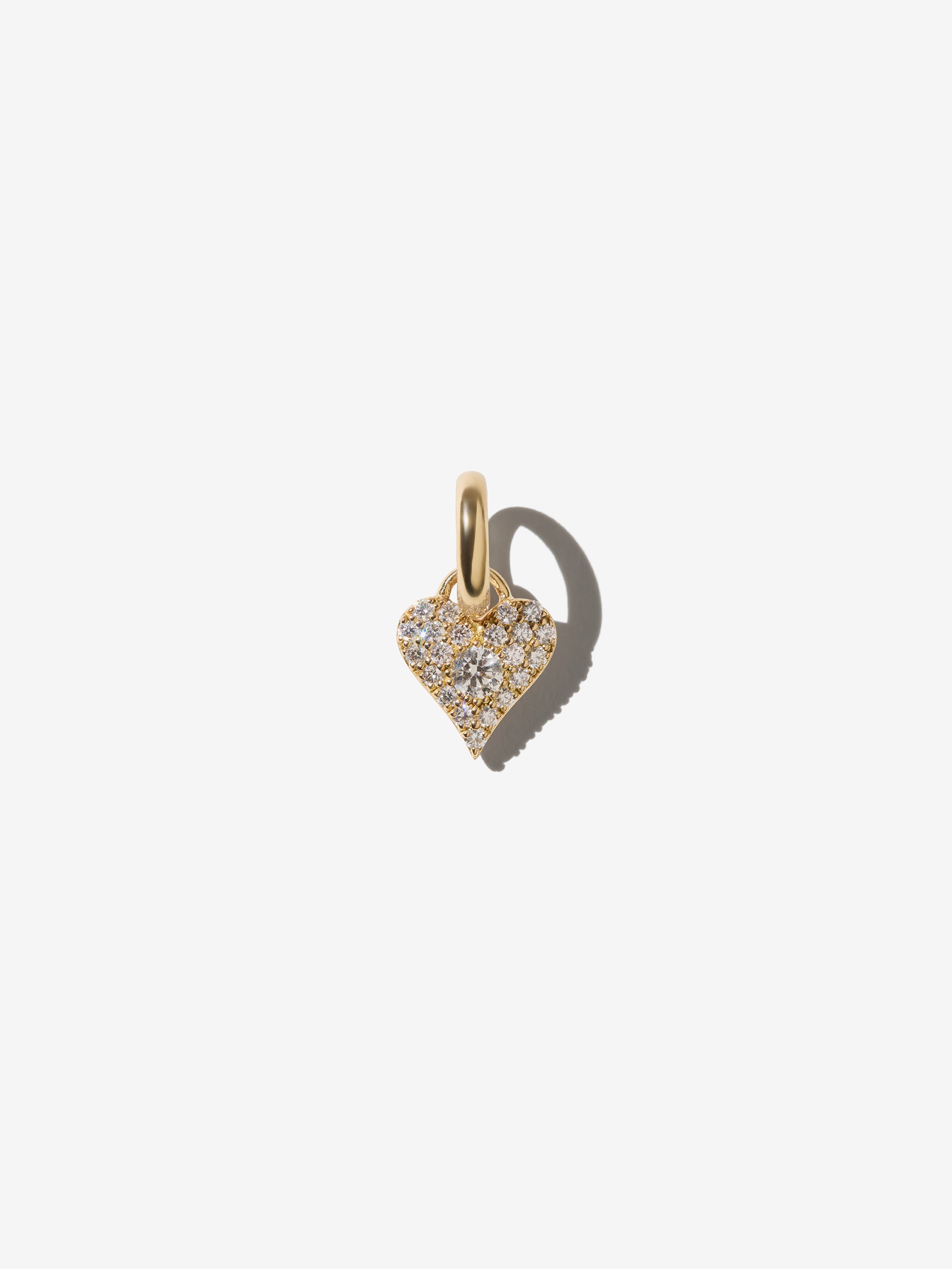 11-12X XVIII. Diamond Heart Charm