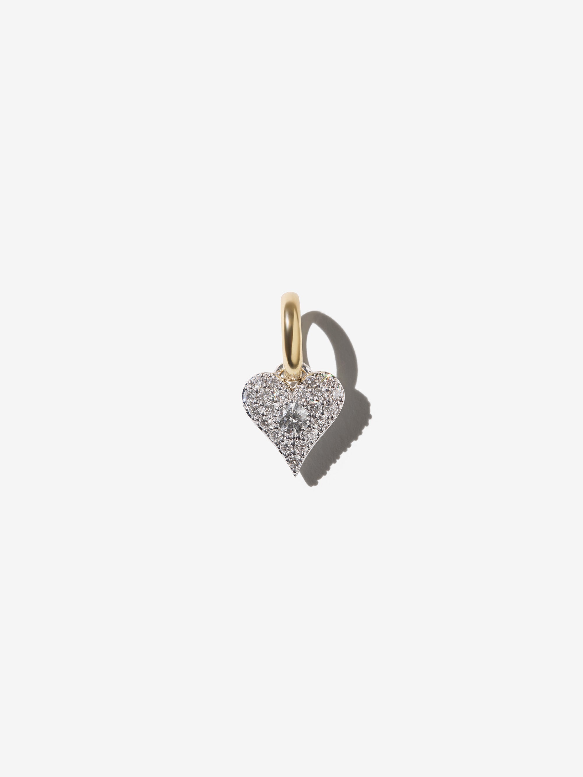 11-12X XVIII. Diamond Heart Charm