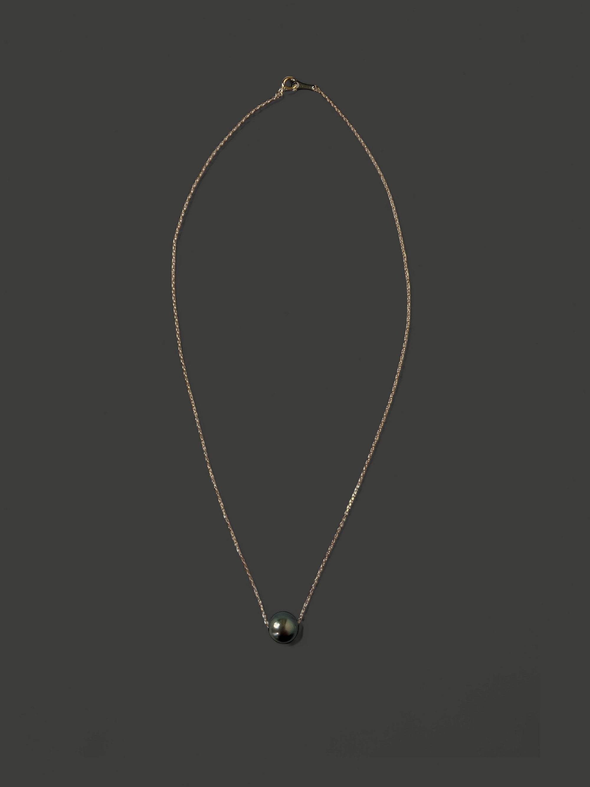 FN1 Black Tahitian Pearl Necklace