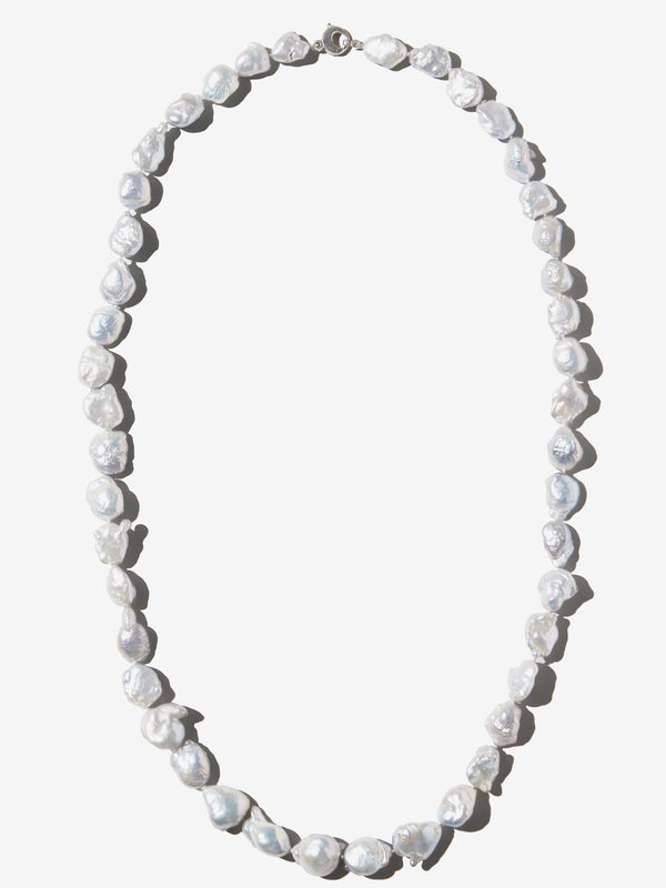 ST4 Extra Large Baroque Keshi Pearl Necklace