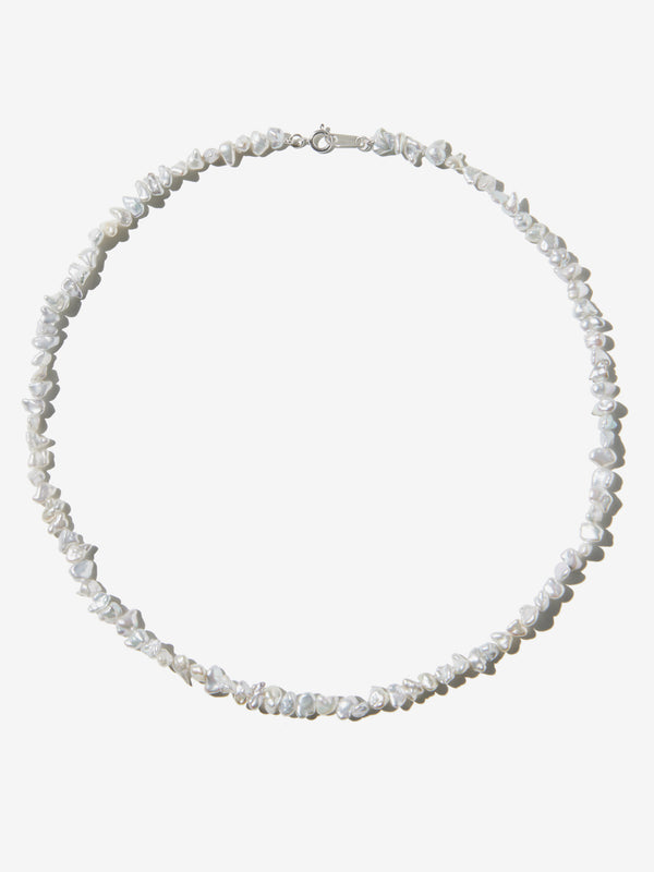 ST6 Grey Keshi Pearl Necklace