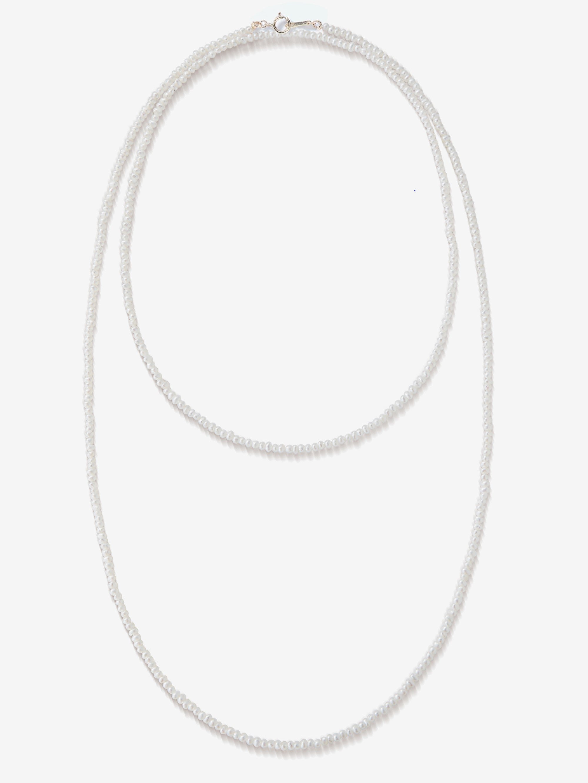 SBN245 Sea of Beauty Long Dancing Pearl Necklace