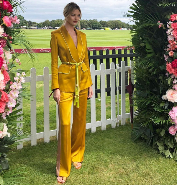 Martha Hunt at Cartier Queen's Cup Polo Final