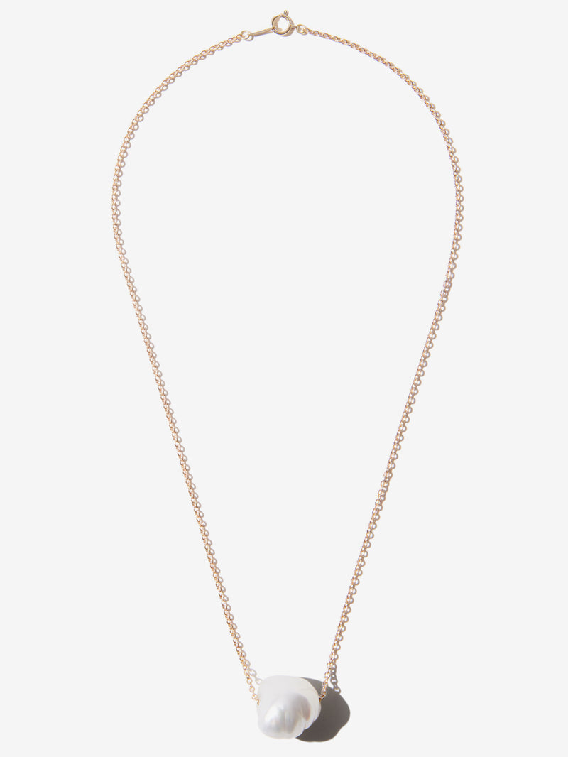 Grey Baroque Tahitian Pearl Necklace BP21