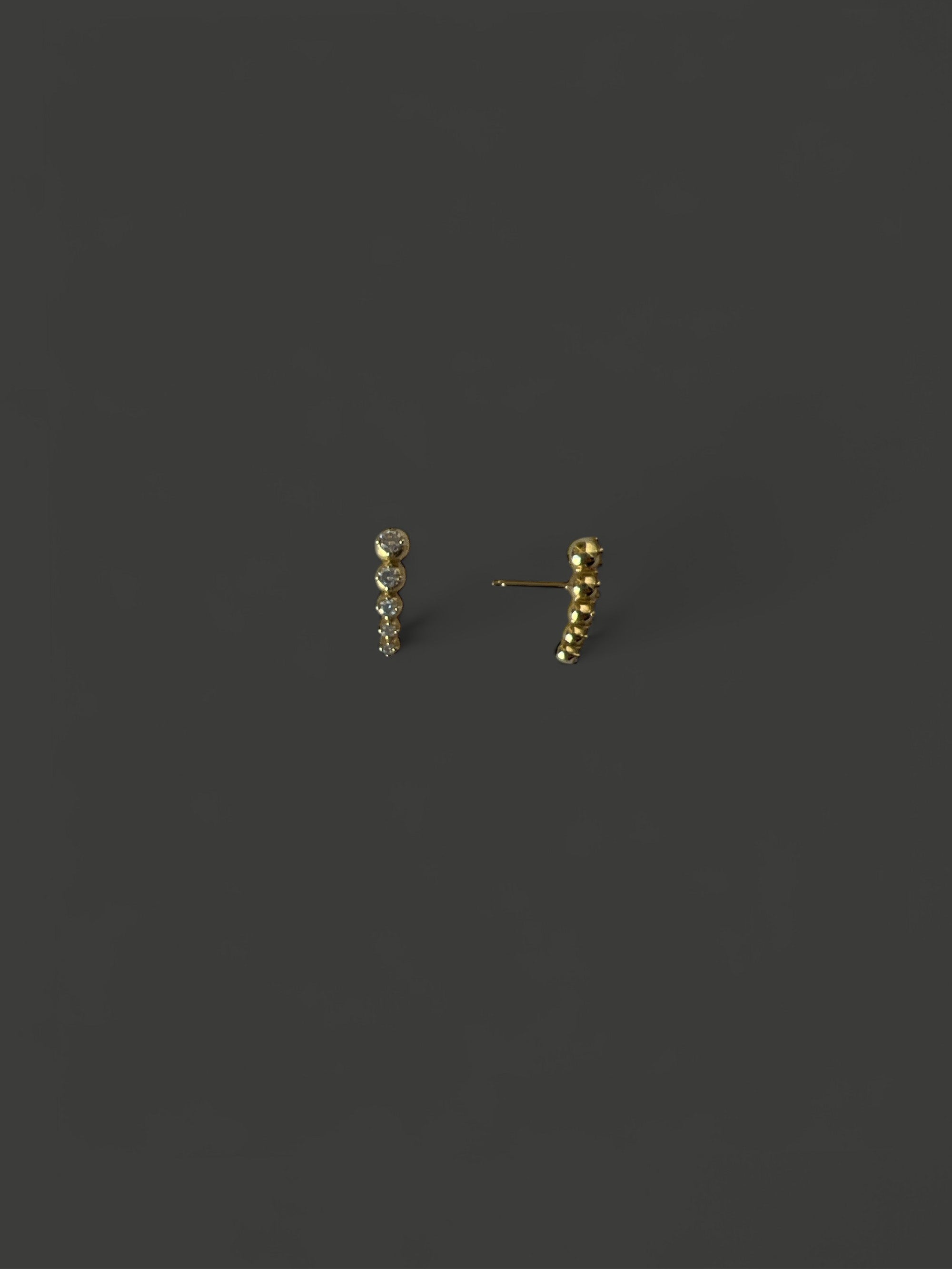 FE15 Bubble Diamond Earrings