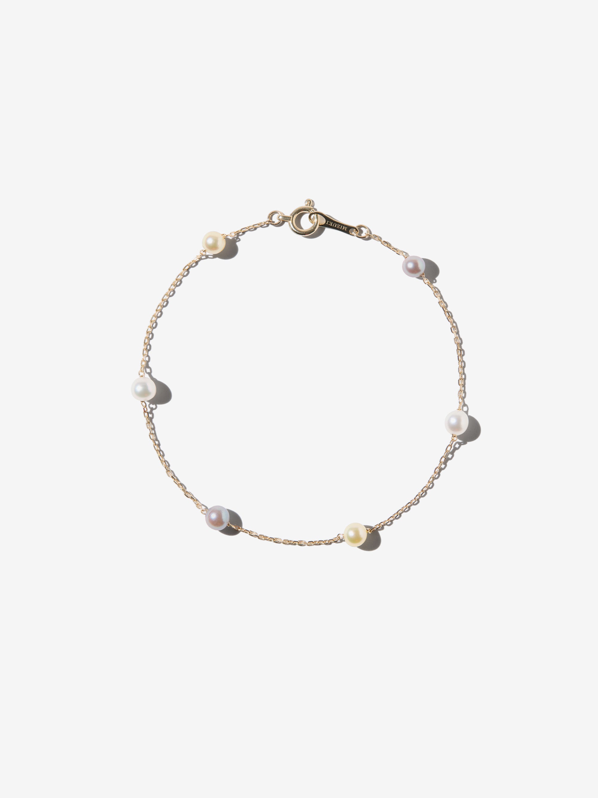 MIZUKI パールバングル　ブレスレット Pearl Strand Bracelet