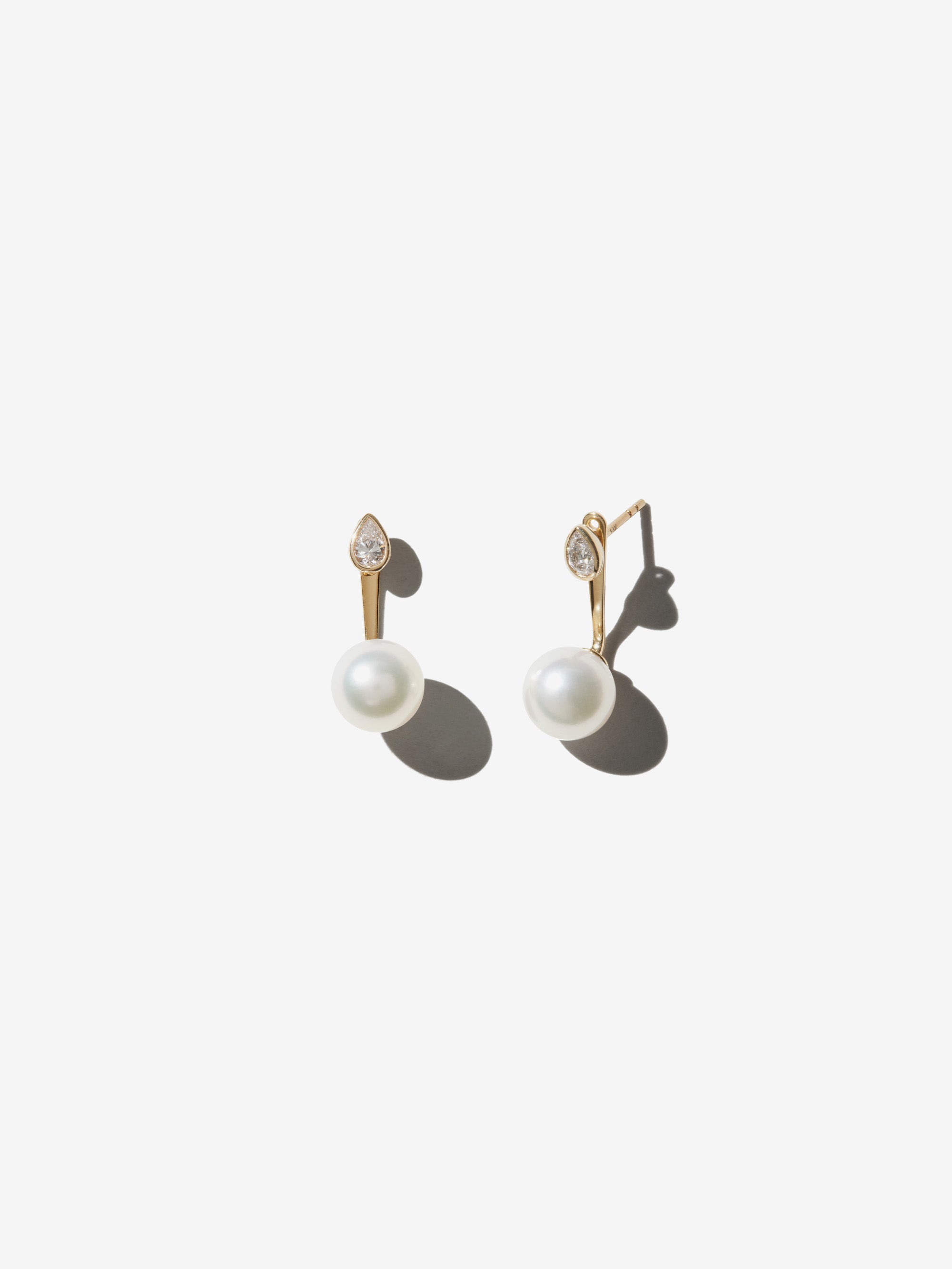 SBE377Y Sea of Beauty. Horizon Diamond and Pear Earring