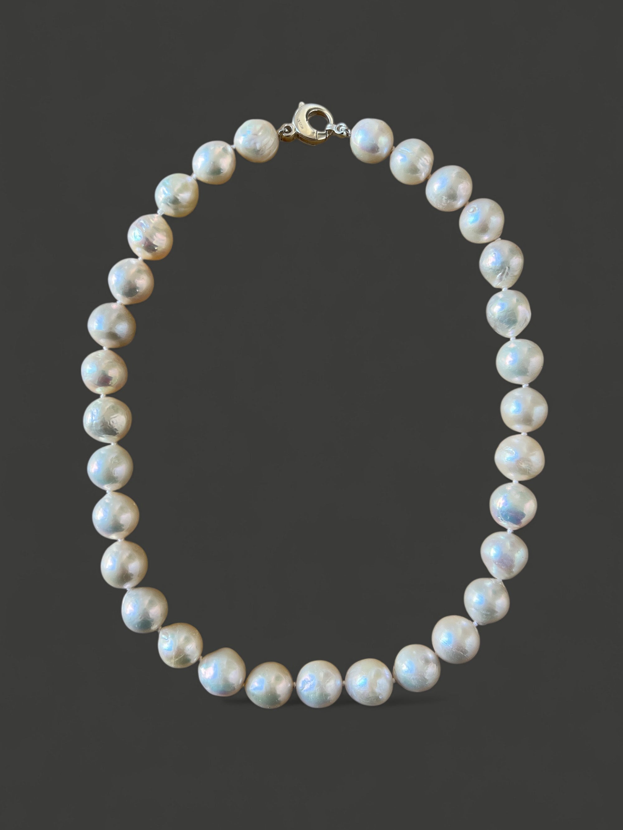 STN12 Large Freshwater Pearl Necklace