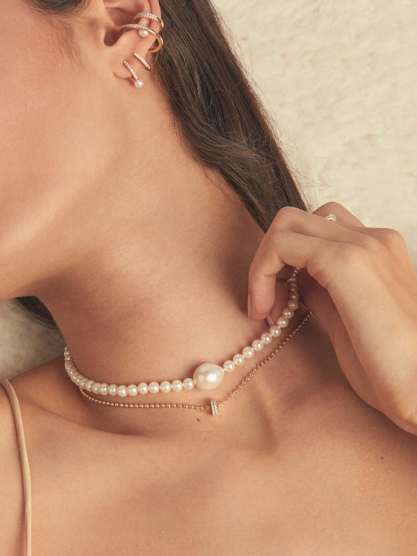 Sea of Beauty Collection. Freshwater Pearl Necklace SBN262