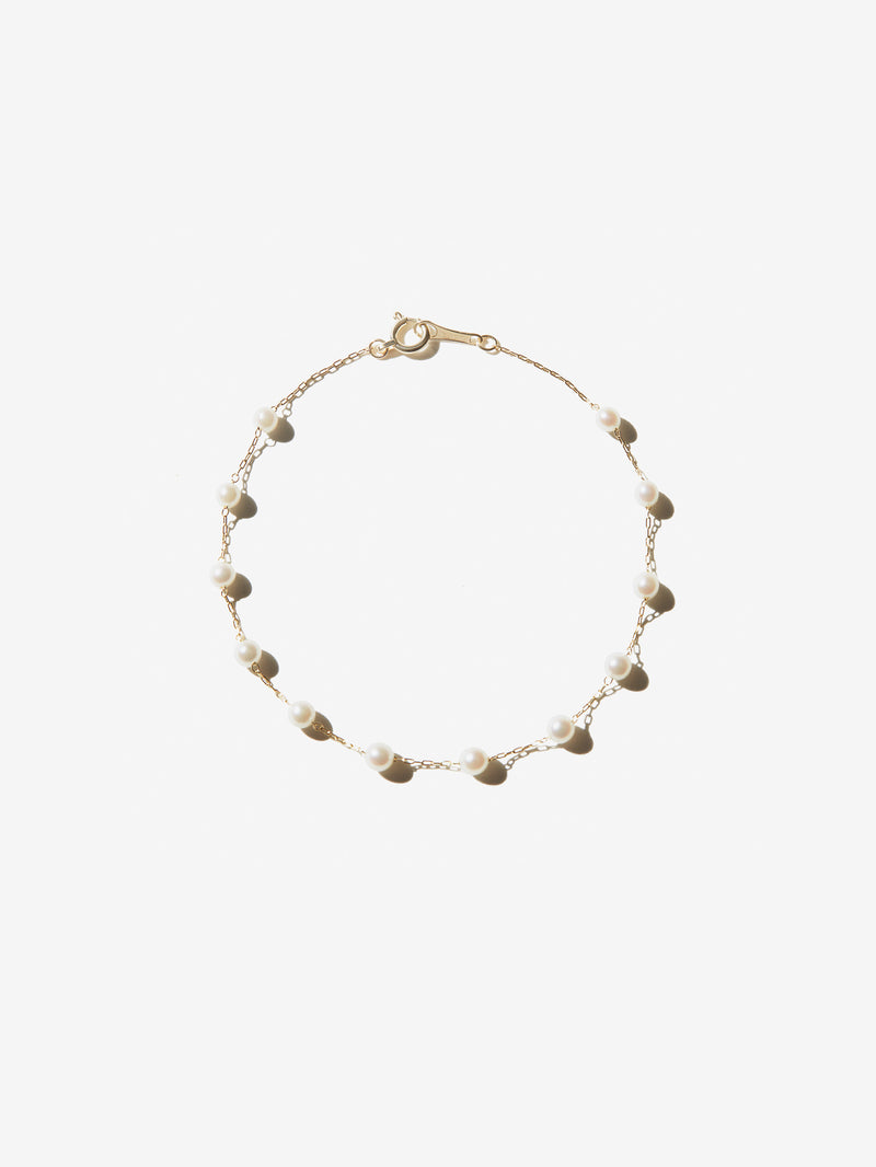 Sea of Beauty Collection.  Floating Pearl Chain Bracelet  SBA68