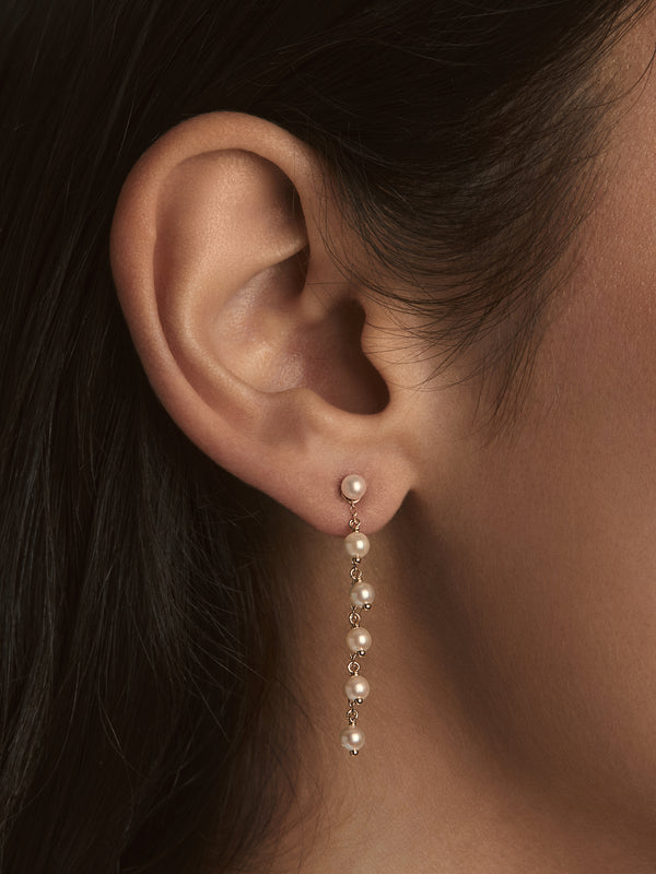 Pearl Fringe Earrings SBE295