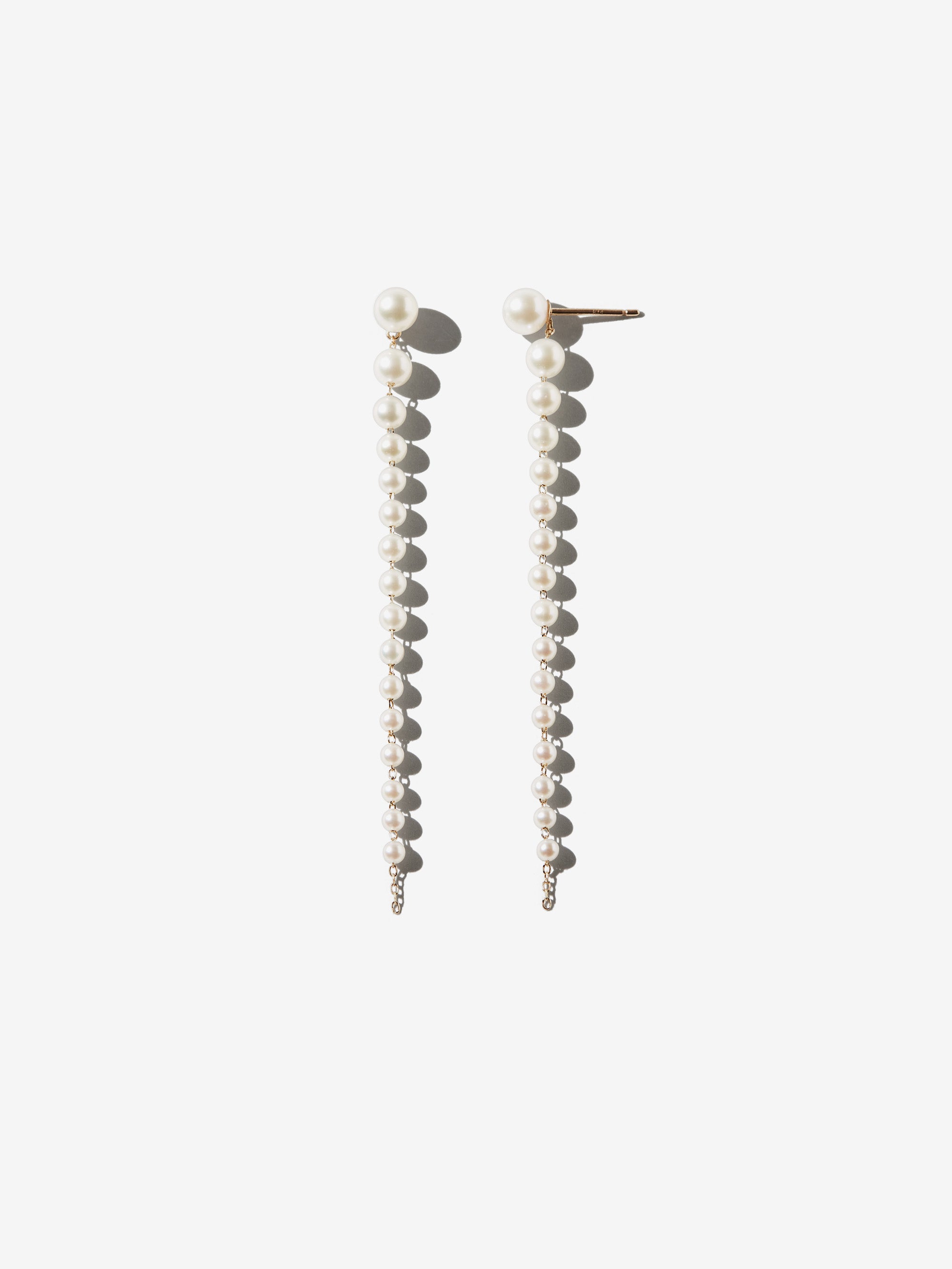 SBE355 Sea of Beauty. Cascading Pearl Earrings