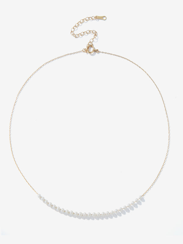 Centered Baby Akoya Pearl Necklace SBN241