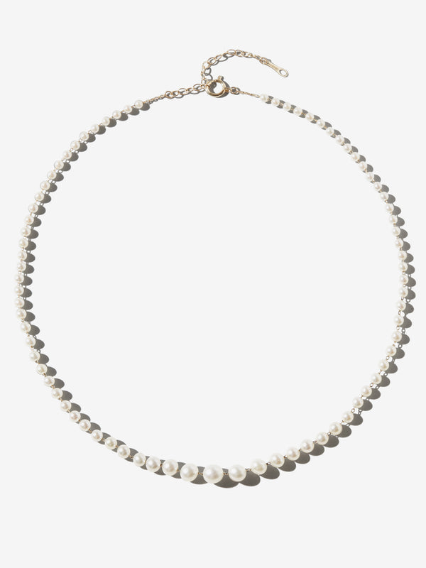 Sea of Beauty Collection. Center Cascading Pearl Necklace SBN267
